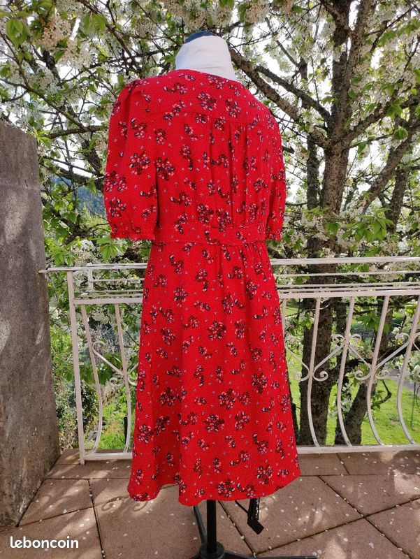 Robe rouge Kiabi Vêtements