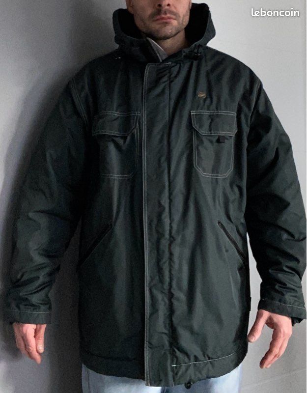 Veste manteau Lacoste vintage retro taille M excellent état 90s (image 2)
