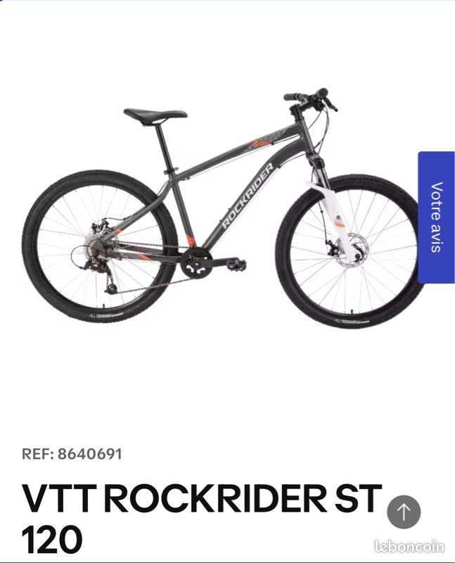 Vtt Rockrider St 120 Achat Vtt Decathlon Vélo Vtt St 120 Avis Velo