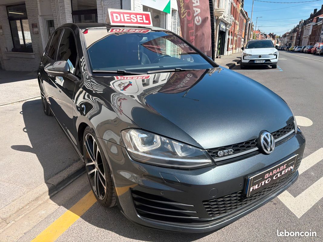 Golf 7 GTD 2.0Tdi 184Ch *CARNET à JOUR Sport & Sound (image 2)