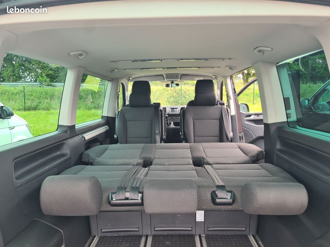 VOLKSWAGEN T6 MULTIVAN 2.0 TDI 150 cv, 1ere main, WEBASTO, 2eme batterie (image 5)