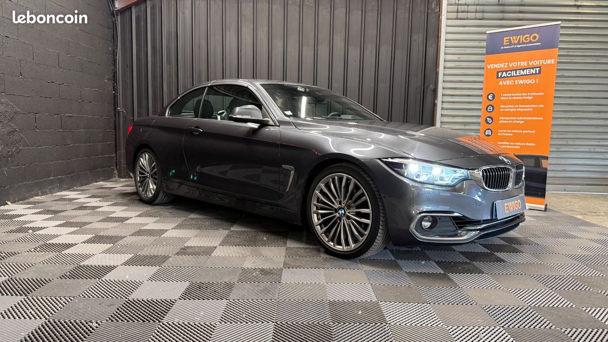 BMW SERIE 4 CABRIOLET 2.0 420 I 185 SPORT BVA - HARMAN / SIEGES CHAUFFANTs (image 19)