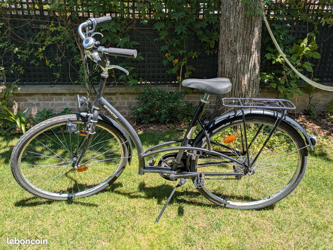 Btwin Bicyclette Ville Vélo Hollandais Velo De Ville B Twin Velo