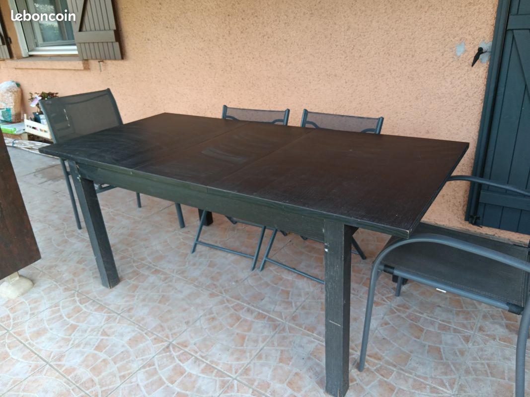 Table extensible à 2 rallonges pour 6 à 10 personnes (image 3)