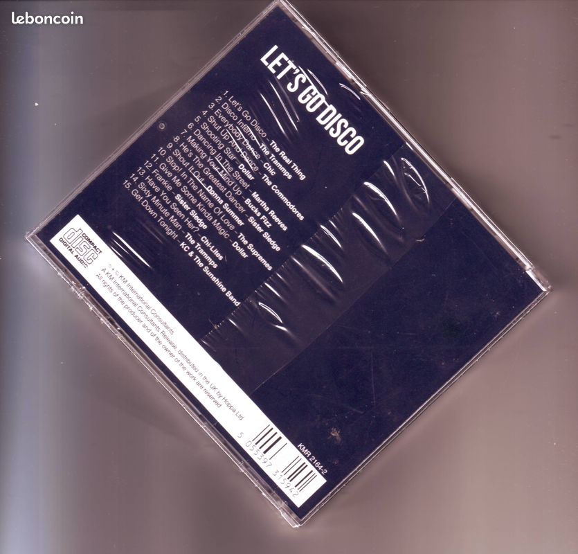 Disco, Let's go ( cd album neuf sous blister 15 titres ) (image 2)
