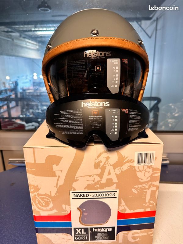 Casque jet helstons (image 1)