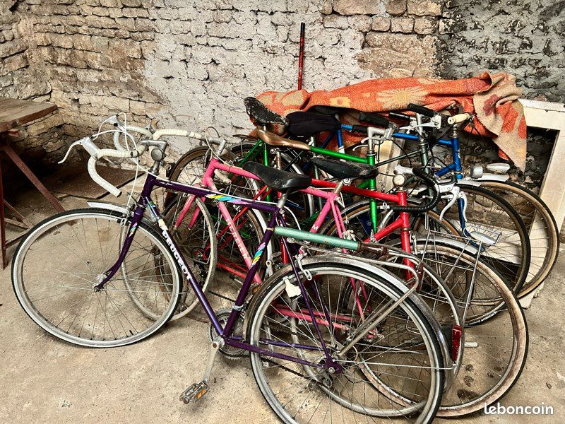 Vélo ville, homme, femme, enfants (image 1)