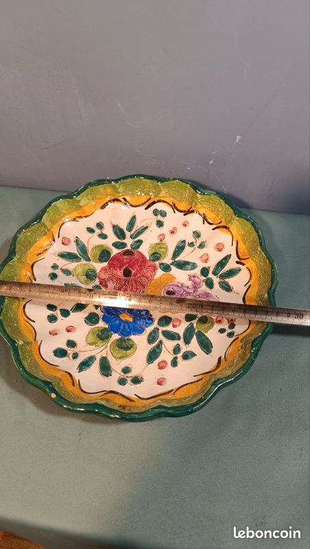 Assiette murale floral (image 9)