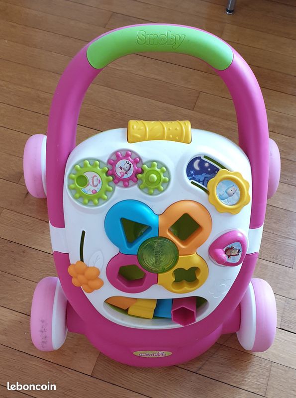 Trotteur smoby 3 en 1 (image 1)