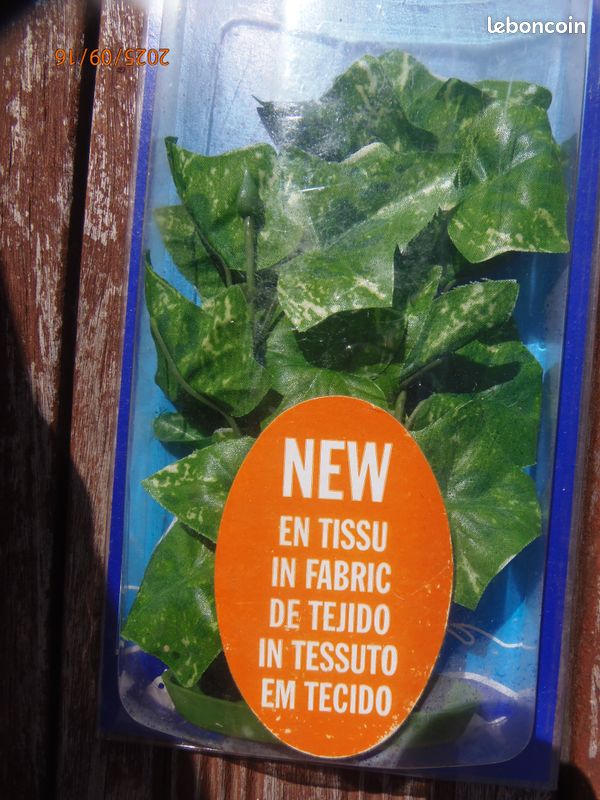 LOT de 6 plantes Aquatiques différentes, pour décoration ou Aquarium en plastique et Tissu imputrescible moyenne 11 à 15cm avec socle (image 4)