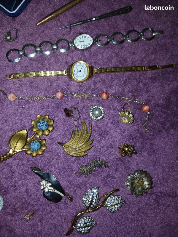 Lot divers bijoux anciens (image 4)