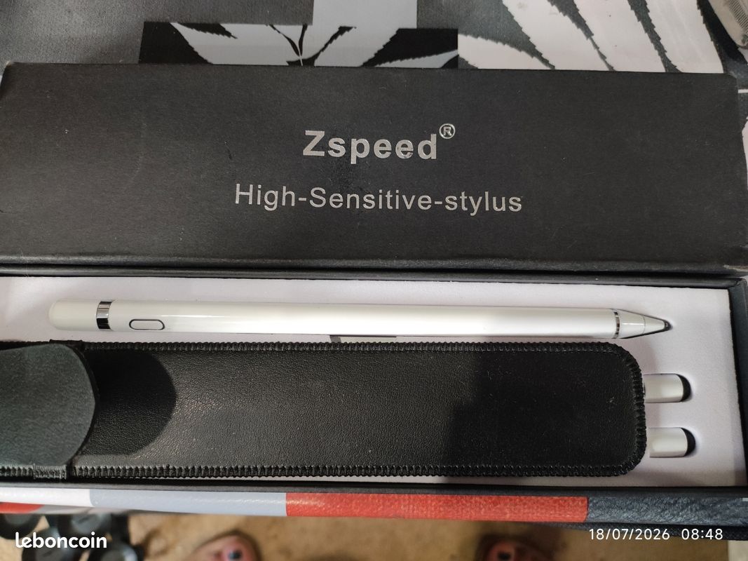 Stylet Téléphone ou tablette Zspeed Blanc (image 1)