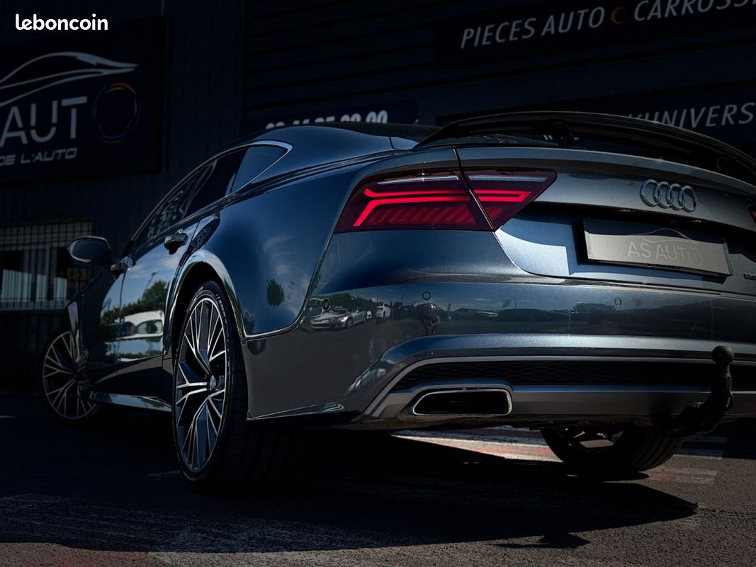 AUDI A7 SPORTBACK V6 3.0 TDI 272ch S tronic 7 Quattro S line CAMÉRA DE RECUL ATTELAGE COCKPIT GPS GARANTIE 12 MOIS EU (image 13)