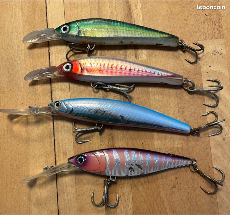 Appât manivelle Rapala SCRS07S Scatter Rap Shad, 2 3/4, 1/4