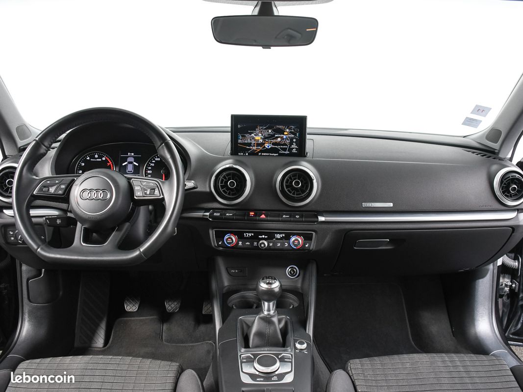 Audi A3 1.5 TFSI 150 CV BVM6 TYPE DESIGN GPS BLUETOOTH CARPLAY PARK ASSIST AV/AR DRIVE SELECT JANTES 17 (image 4)
