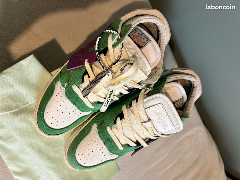 Sneakers Off Court Low Green/Purple - OFF WHITE c/o Virgil Abloh - EU 42/UK 8 (image 4)