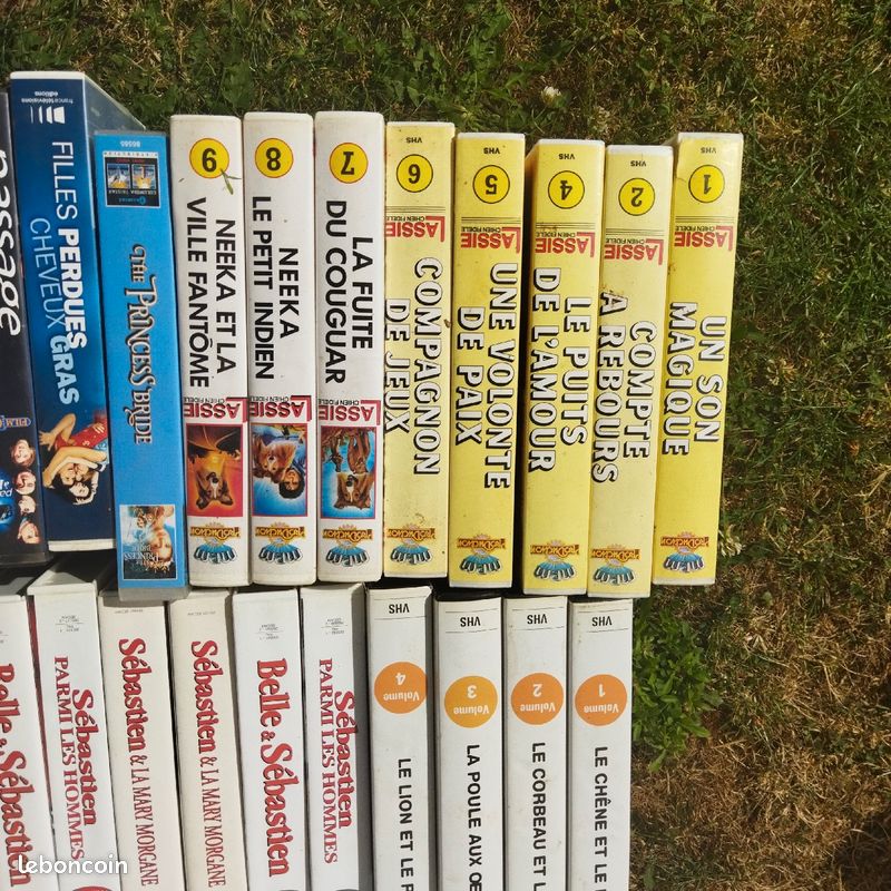 Lot de cassettes VHS, séries diverses (image 3)
