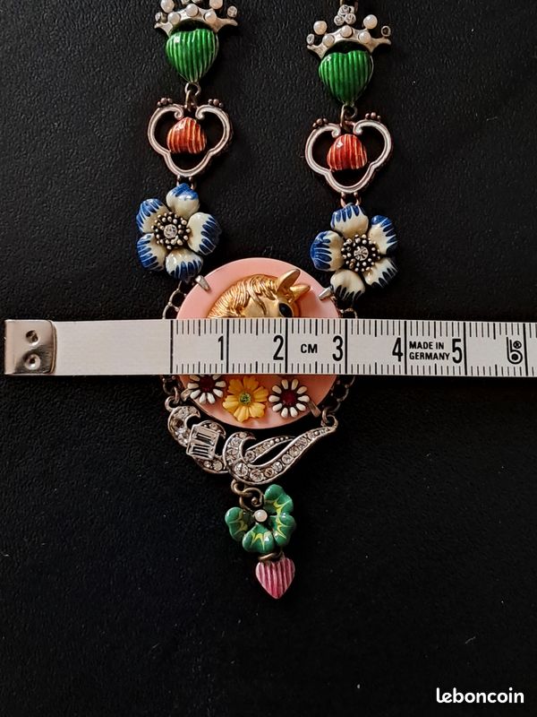 Collier Vintage N580 - Bijou Ancien, Occasion, à Vérifier Selon Photos