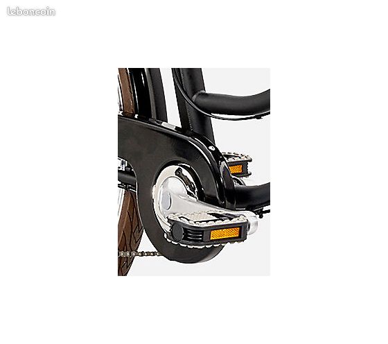 Vélo de ville électrique adulte E-City 50 NOIR NAKAMURA (image 5)