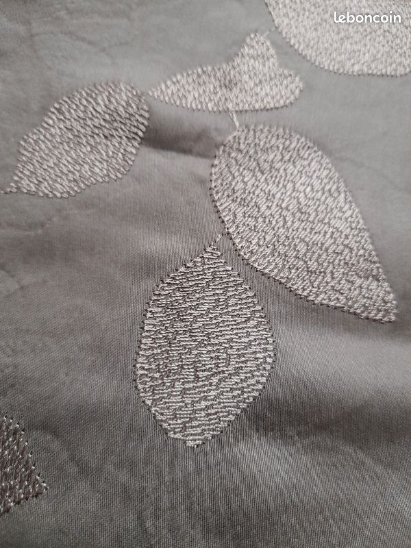 Housse de couette brodée, 220x240 cm, 2 taies, neuf (image 3)