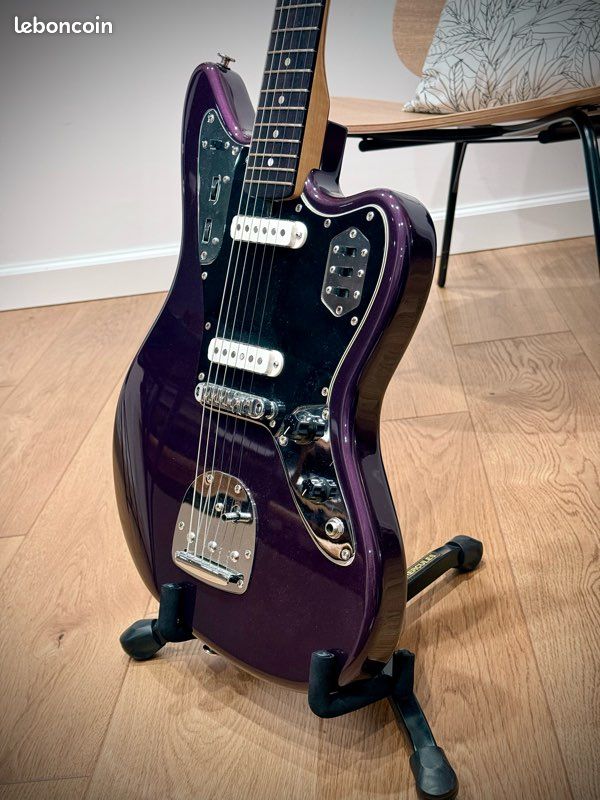 Échange possible - Guitare luthier Yann Mahé - Jaguar 1966 superbe état (image 4)