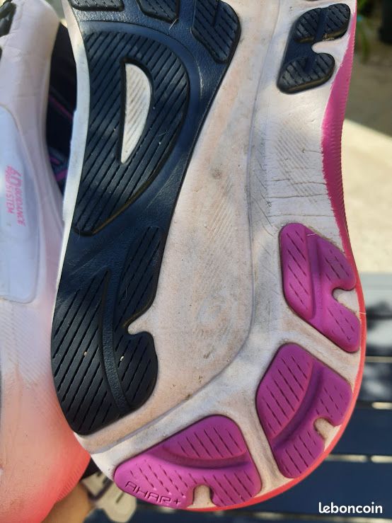 Baskets pointure 38 : ASICS Gel-Kayano 30 Femme Noir Rose – Running – EXCELLENT ETAT (image 8)
