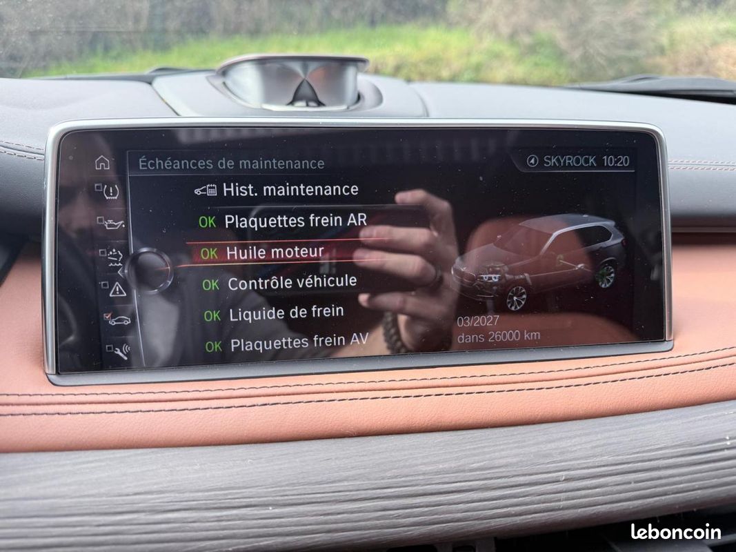 BMW X5 xDrive 40d - BVA Sport 5pl F15 F85 M Sport PANO/BO/ELECS/CHAUFFANTS/AMBIANCE/HEADUP (image 23)