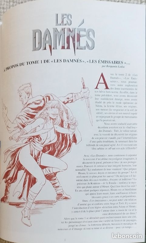 BD Les damnés, tome 2 : les émissaires, de Danilo guida et Benjamin Leduc (image 6)