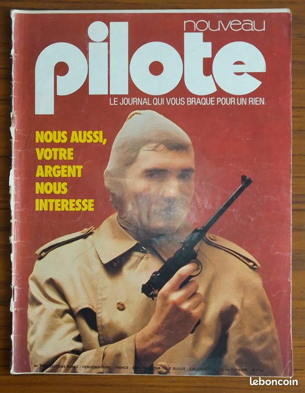Magazine Pilote Vintage N°525 – Numéro Collector, BD Franco-belge