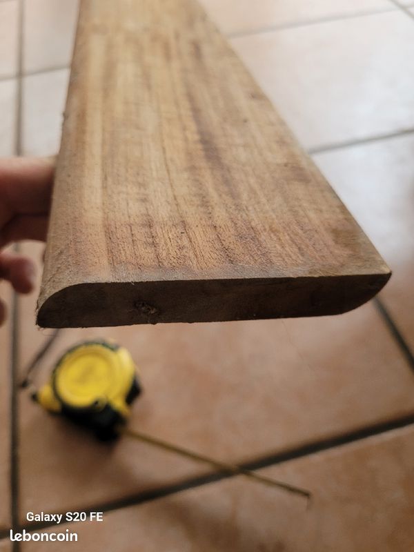 Plinthes en bois teck (image 2)