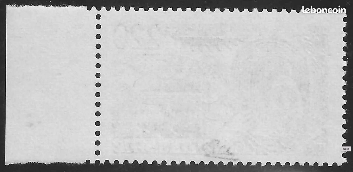 Timbre France 1988 Yt 2556a Thermalisme N** 2F20 Rouge – Variété Signée Calves