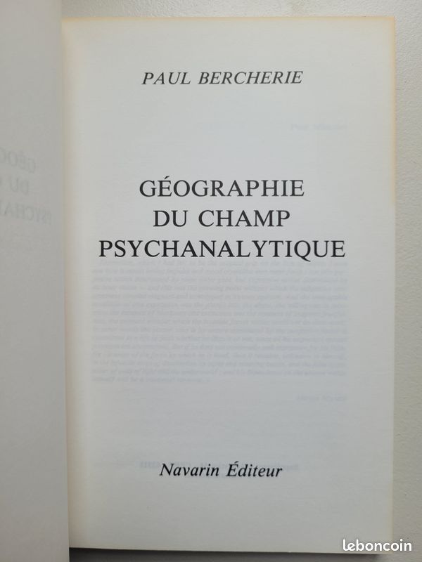 Livre Paul Bercherie (image 2)