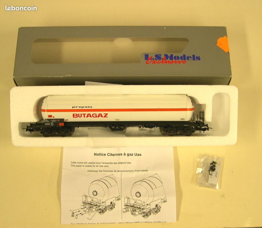 LS MODELS HO wagon citerne Gaz SATI Naphtachimie 30189 NEUF RARE 1/87 | Achetez sur