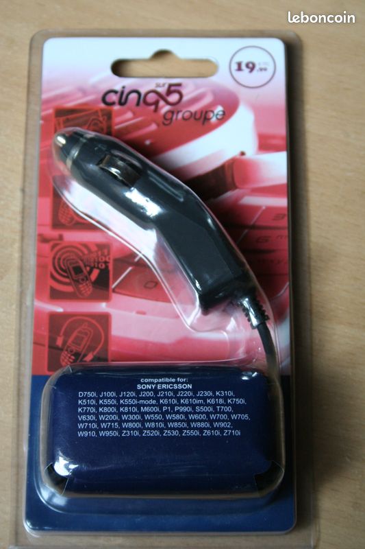 Chargeur Sony Ericsson (image 1)