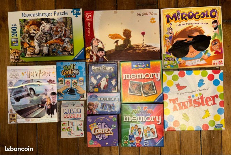 Lot de jeux de société et puzzles (image 1)