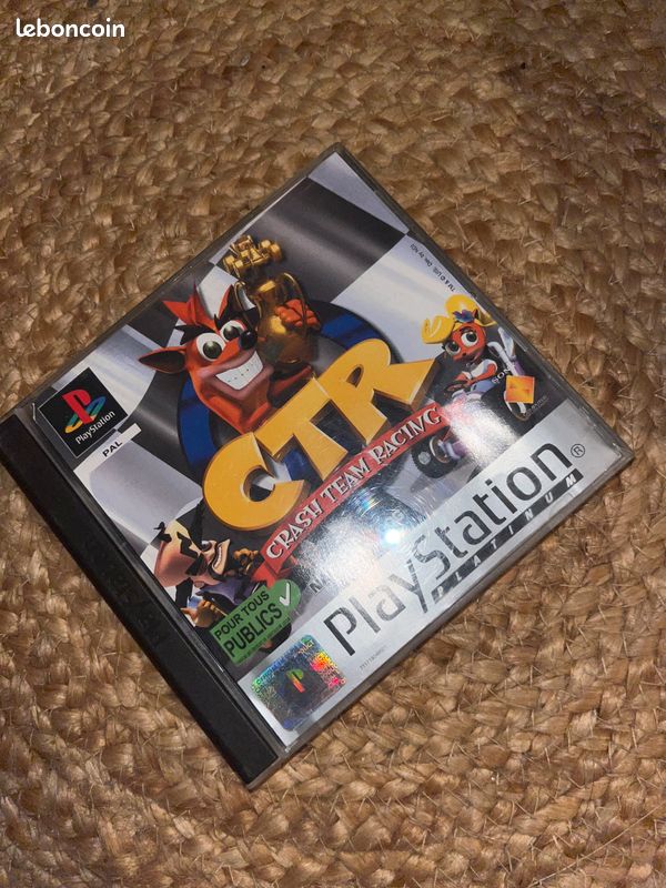 Prix CTR - Crash Team Racing - Platinum PS1 : Cote & Argus