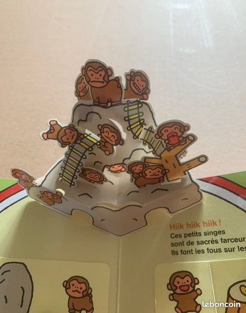 Livre pop-up Minipops ‘’ Vive le zoo ‘’ (image 4)