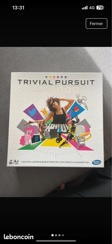 Jeu trivial poursuite année 2000 (image 1)