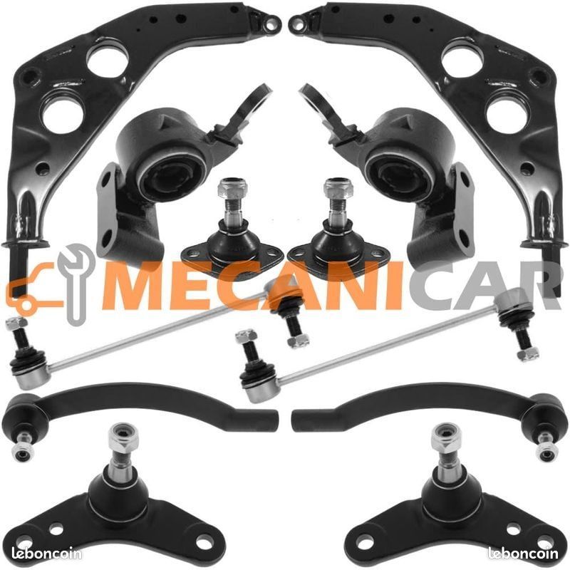 Kit outillage professionnel complet 12 pièces suspension triangle pour atelier (image 1)