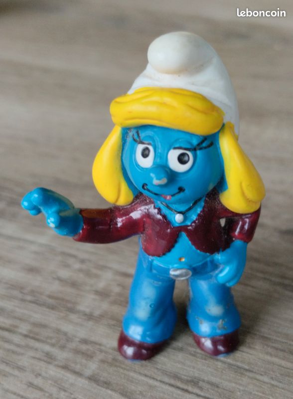 40602 chambre la Schtroumpfette smurf pitufo puffi puffo schtroumpf