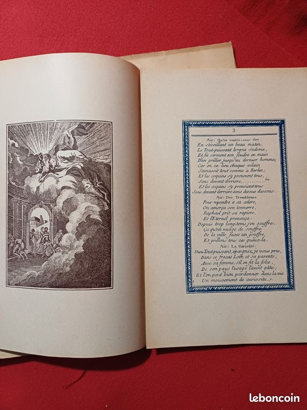 Curiosa rare et ancien - Loth et ses filles - édition 1784 à Londres (image 4)
