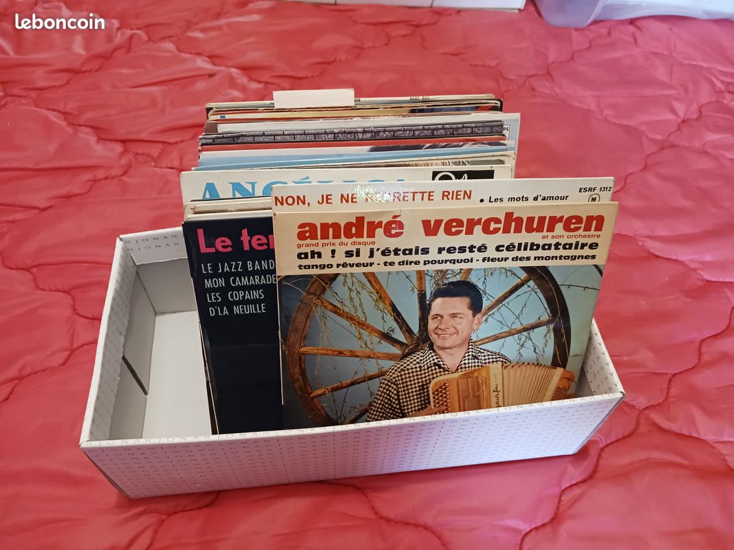 Lot de disques vinyl 45t divers artistes (image 2)