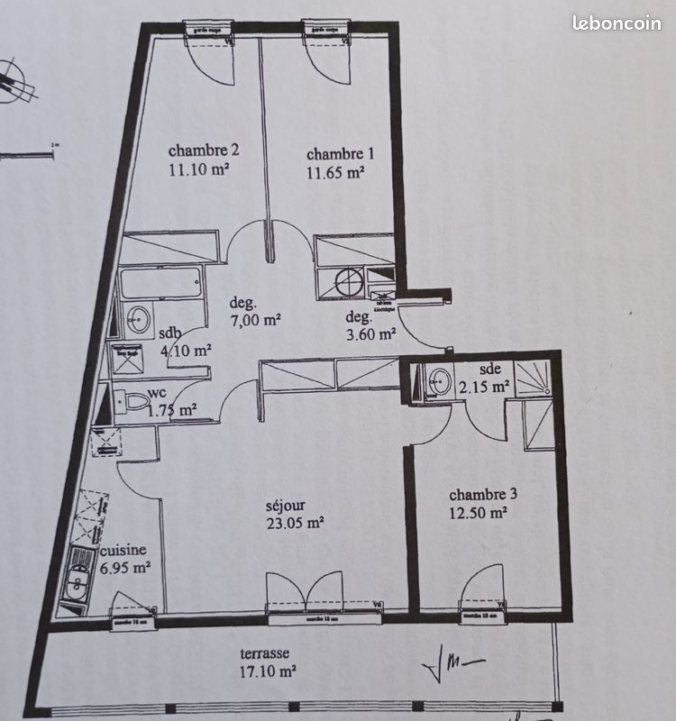 Appartement 4 pièces 84 m² · à Audenge · 84 m² · 269 500 €