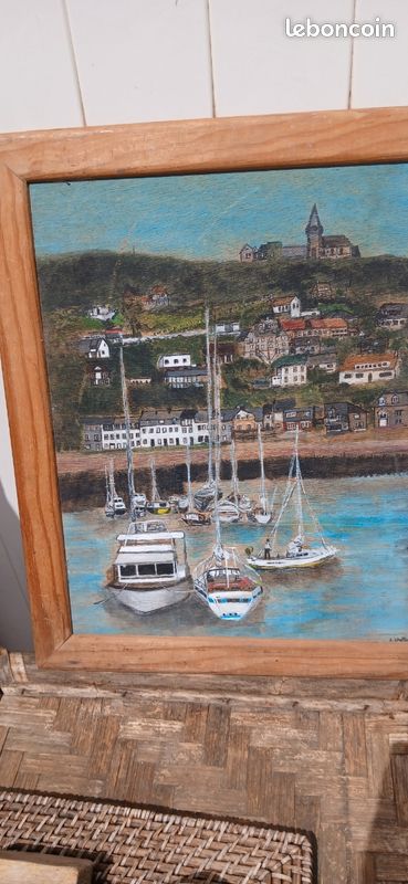 Peinture sur bois voiliers (image 2)