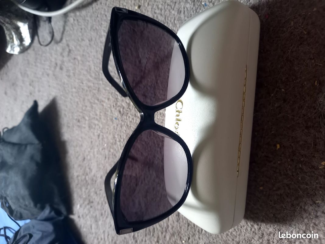 Lunettes de soleil noires Chloé femmes (image 5)