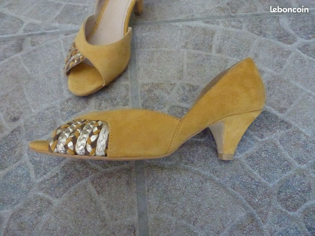 Camel Escarpins Trotteur Femme Chaussures Femme Chaussures