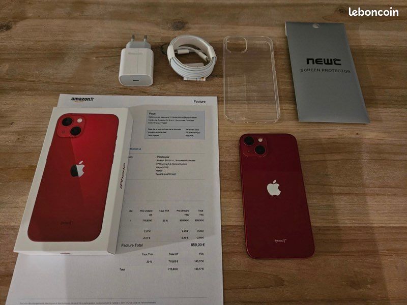 IPhone 13 128GB Rouge (image 1)