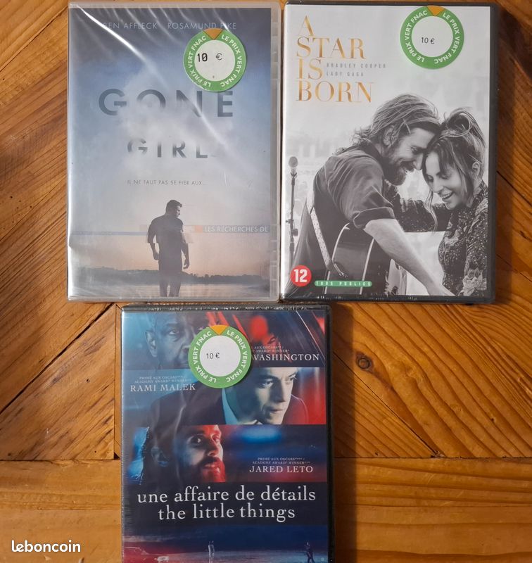 Lot de 3 DVD cinéma (image 1)