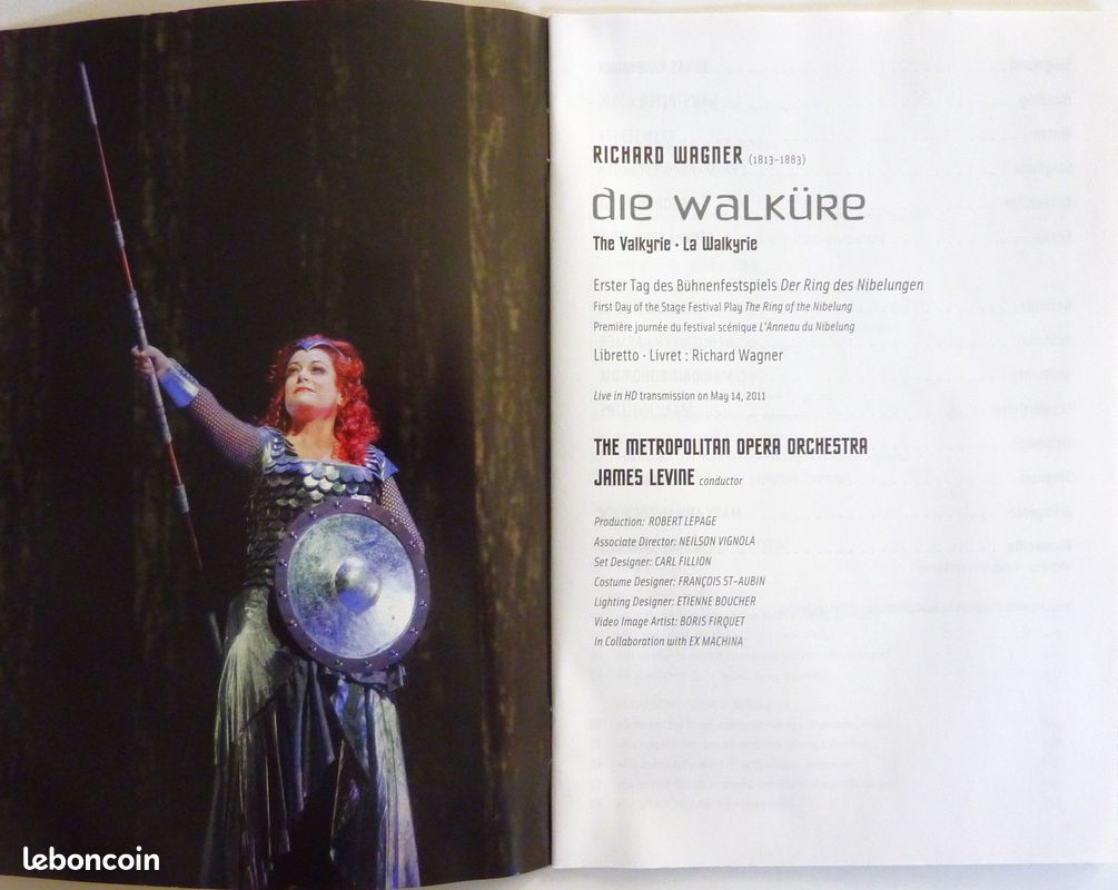 Coffret 8 DVD : Intégrale du Ring de WAGNER au MET de New York / Robert Lepage / James Levine, Fabio Luisi / Jonas Kaufmann, Bryn Terfel, Deborah Voigt, Jay Hunter Morris / Deutsche Grammophon (image 12)