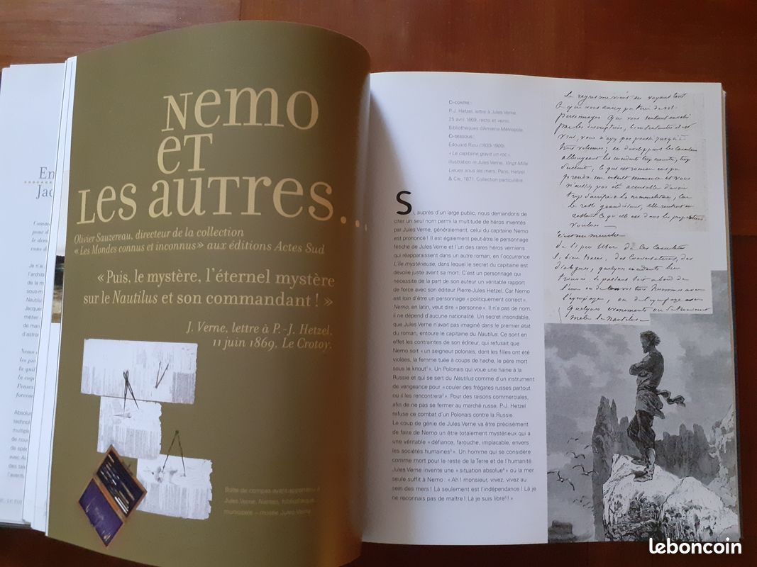 JULES VERNE le roman de la mer (Collectif. Ed Seuil / Musée de la Marine, 2005) (image 9)